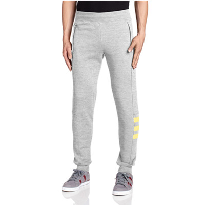 好价再来！阿迪达斯运动生活SPORT BRND FLC男式长裤