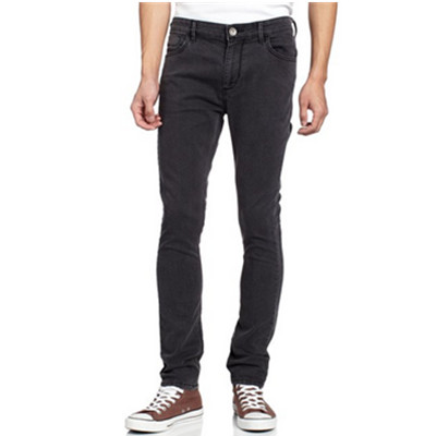 好价再来！阿迪达斯 M GY SKINNY DNM 男式 舒适中腰牛仔裤