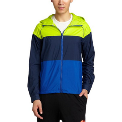 抢眼配色！阿迪达斯运动生活 COLOR BLCK WBRK 男式 夹克