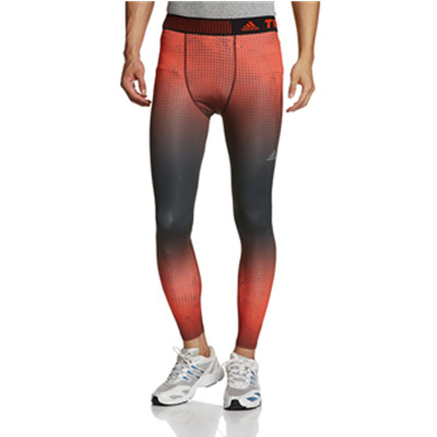 新低！阿迪达斯TECH-FIT男士紧身运动长裤