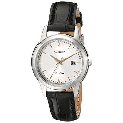 气质款！西铁城Citizen FE1086-04A 女士光动能手表