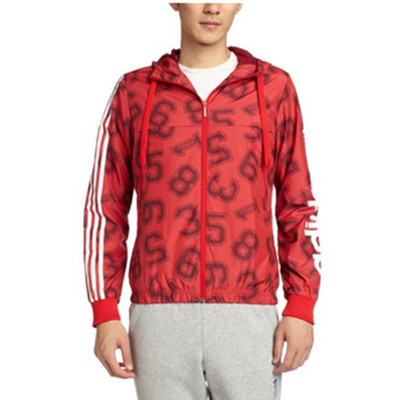 抢眼配色！阿迪达斯运动生活BRANDED WB男式夹克