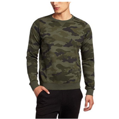 迷彩风！阿迪达斯运动生活CASUAL AOP男式针织套头衫M32383