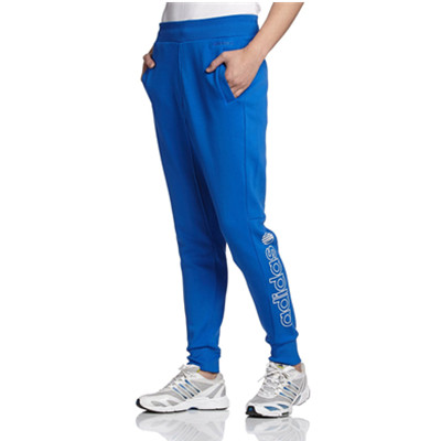 运动休闲！阿迪达斯M FLEECE TP男式舒适休闲长裤S2673