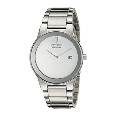 简洁日历！西铁城Citizen AU1060-51A 光动能男表