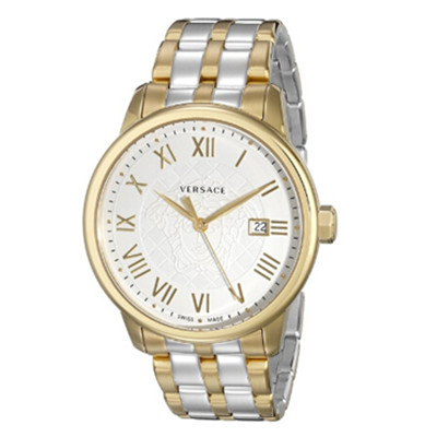 奢华大牌！Versace 范思哲VQS050015镀金男表