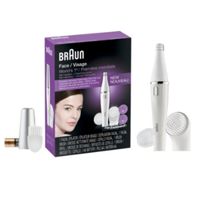 送女友！Braun博朗面部脱毛器和洁面刷+一个替换刷毛