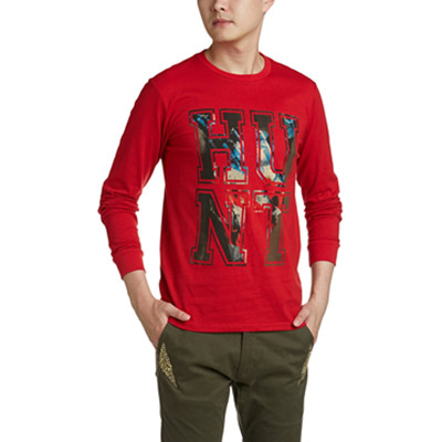 近期好价！5CM男式长袖T恤5CXLTBM2143