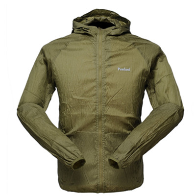 超实惠！Pureland普尔兰德男式天逸皮肤风衣G01267