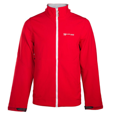 保暖透气！Pureland普尔兰德男式软壳抓绒衣GA11165