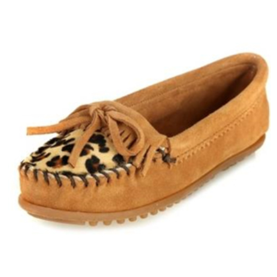 新低！Minnetonka 迷你唐卡 女士平底鞋