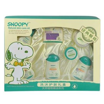 好价再来！史努比（SNOOPY）洗沐护肤礼盒 婴儿洗护7件套