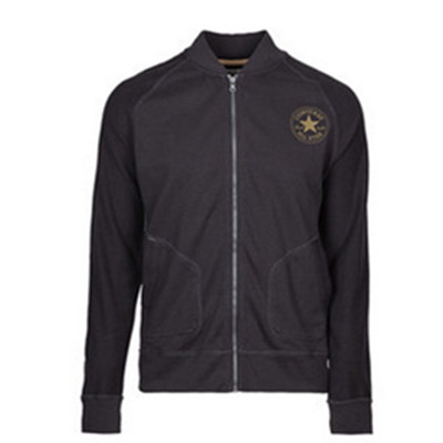 双12预告！CONVERSE匡威立领拼接袖拉链开衫09617C