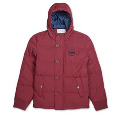 双12预告！CONVERSE匡威连帽短款长袖羽绒夹克08787C