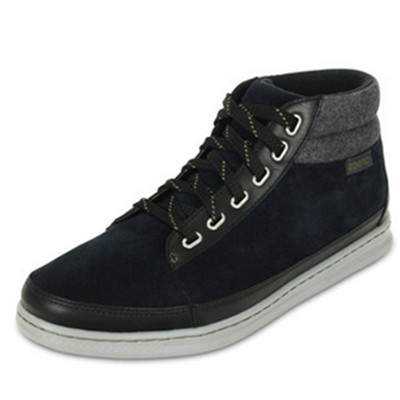 双12预告！Crocs卡骆驰男士简约麂皮短靴15925