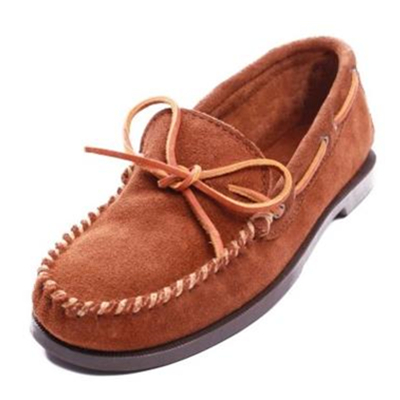 43码特价！MINNETONKA 迷你唐卡 男士休闲平底鞋