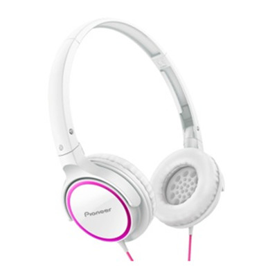 新低！先锋（Pioneer）SE-MJ512-PW头戴式便携折叠耳机