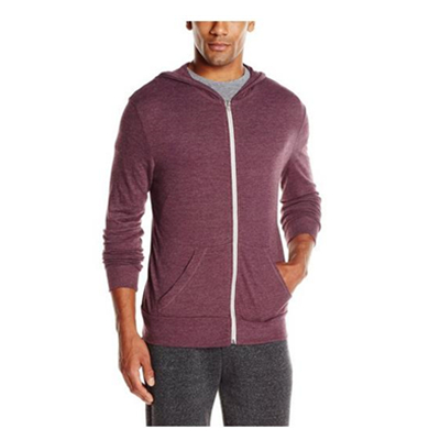 大码白菜！Alternative男士 Eco 拉链连帽衫