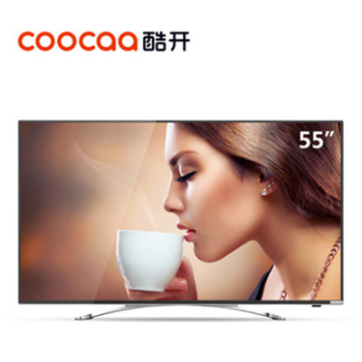 好价！coocaa酷开U55 55吋4K智能led液晶电视