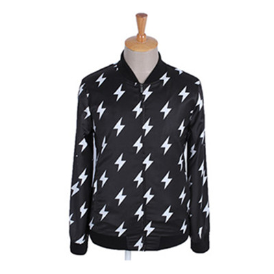 双12预售！AMH 男 修身百搭印花男士夹克外套NX4886