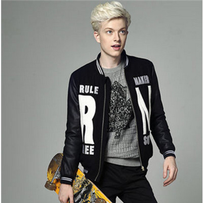 双12预售！暗码2015冬装新款短款厚修身棉服外套棉衣男RP4196