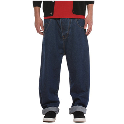 哈伦风！Trendiano男式低裆牛仔长裤3124064160650