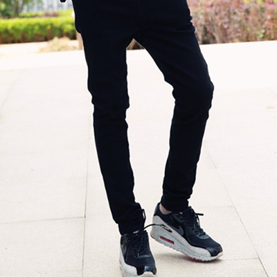 双12预告！AMH修身松紧腰男士牛仔裤PA4244