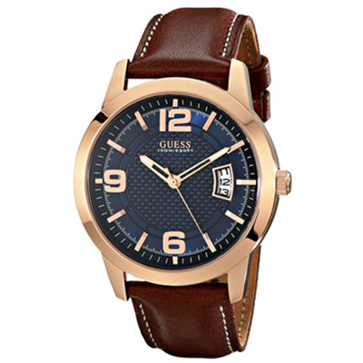 尊贵典雅！ GUESS U0494G2 盖尔斯男士玫瑰金石英手表
