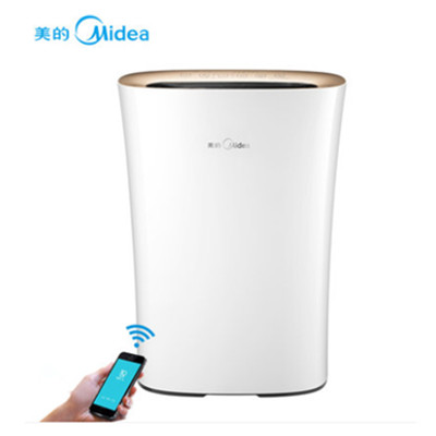 双十二好价！美的家用空气净化器KJ210G-C46