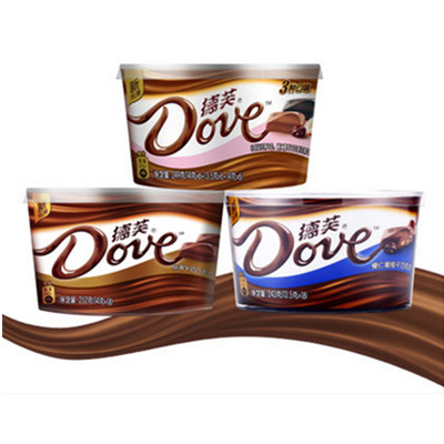 双12预告！德芙牛奶巧克力3碗装