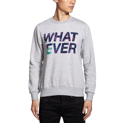 字母印花！izzue男式针织衫IZXSWHN3714