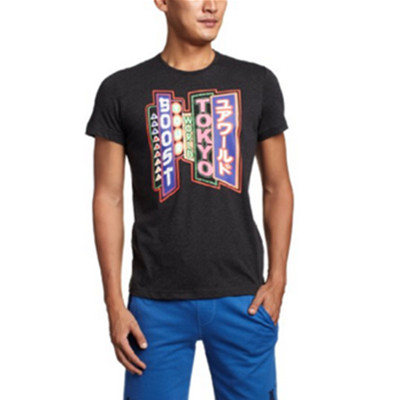 图案系列！阿迪达斯男式GRAPHIC-COT BOOST TKY运动T恤