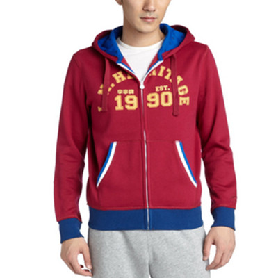 加大码好价！李宁 男式 开衫连帽卫衣 AWDJ423