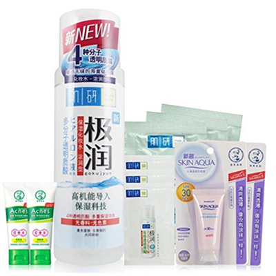 赠品超多！曼秀雷敦 肌研极润保湿化妆水 浓润型170ml