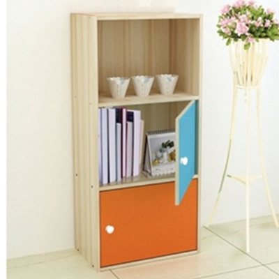 拼单好价！双箭 SJ-1201 雅思三层带门收纳柜