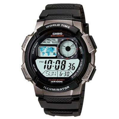 白菜价！CASIO卡西欧男士运动手表AE-1000W-1B