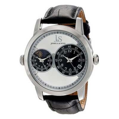 进口直采！Joshua & Sons 石英男士手表 JS87SS