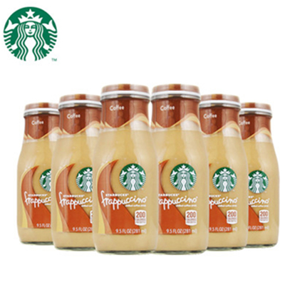 原装进口！星巴克Starbucks 星冰乐 咖啡味281ml*6瓶