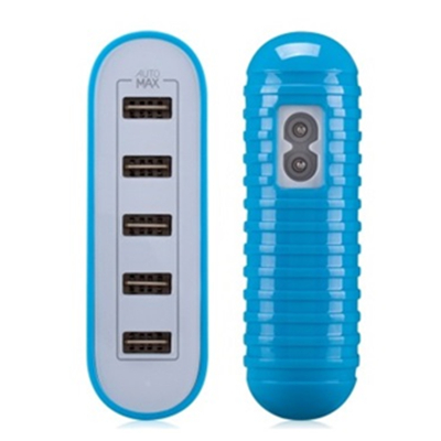 5口支持！摩米士MOMAX 彩虹牛 40W大功率USB充电器