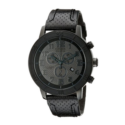 镂空指针！西铁城 Citizen Unisex AT2205-01E 光动能手表