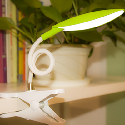 光线柔和！聚梦 夹式LED调光护眼台灯