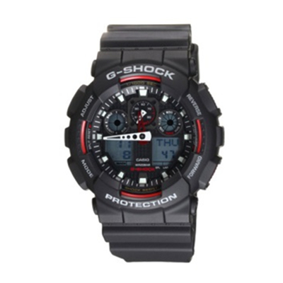 重型机械！卡西欧CASIO G-SHOCK 系列男表 GA-100-1A4