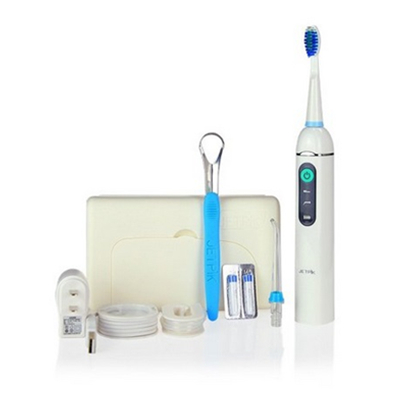 含双线冲牙器！美国JETPIK 声波电动牙刷JP-200TRAVEL