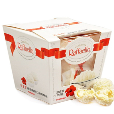 好吃！费列罗 Raffaello 拉斐尔雪莎椰子巧克力150g*7盒