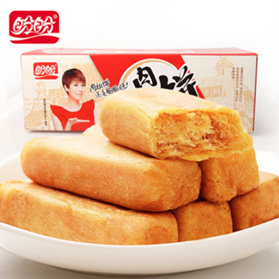 口感酥软！盼盼肉松饼 整箱1020g