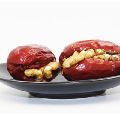 双重美味！新疆大枣夹核桃仁美脑枣250g