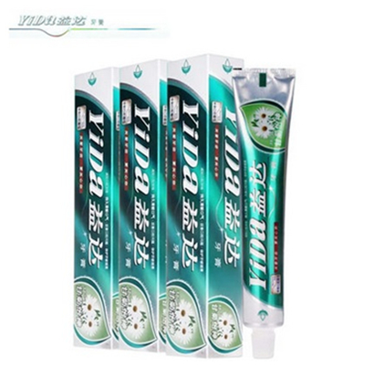 甘菊怡神！益达 金银花清火牙膏120g*3支