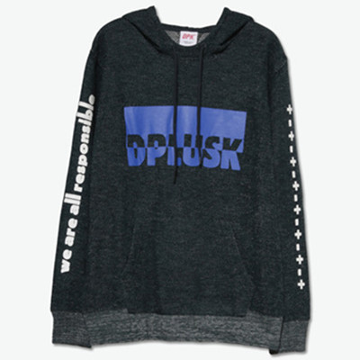 日系潮流！DPK 加减法连帽卫衣