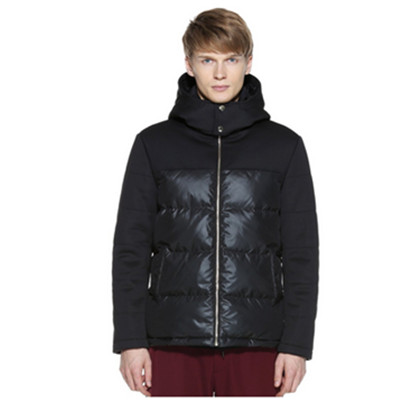 中码好价！Trendiano 男式 拼接长袖羽绒外套 3144331470090