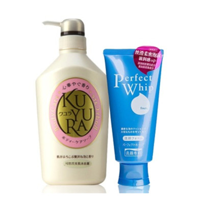 适合凑单！洗颜专科洁面沐浴套装（洁面乳120g+沐浴露550ml）